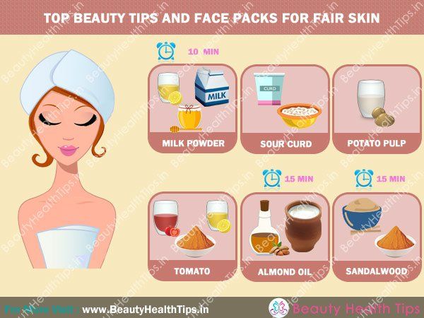Les meilleurs conseils de beauté et masques de beauté pour la peau claire