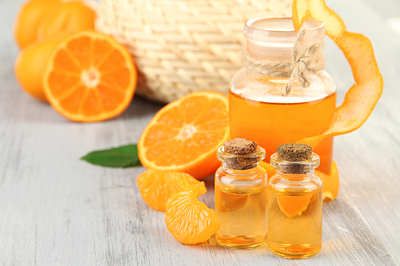 l'huile de mandarine