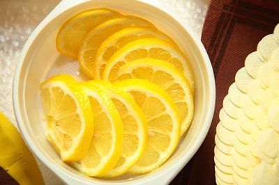 tranches de citron
