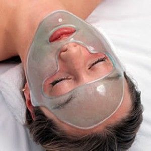 Refroidissement masque gel pour revenir peau éclatante