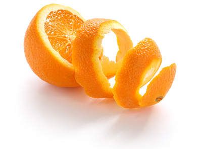 écorces d'orange