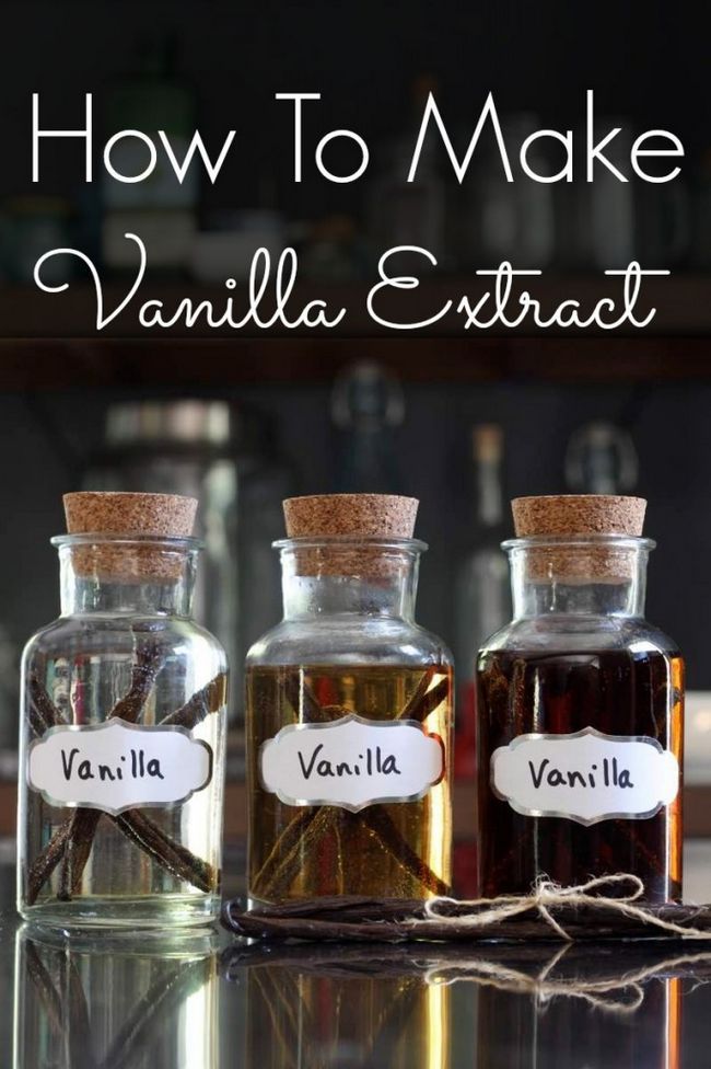 Comment faire de l'extrait de gousse de vanille