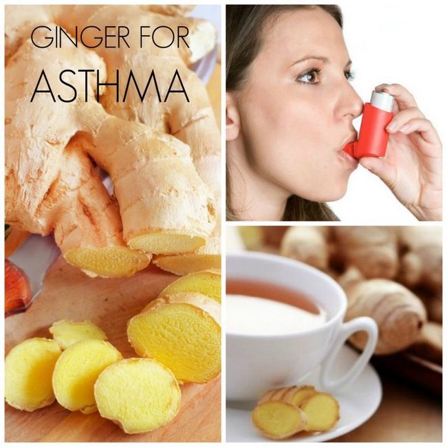 le gingembre pour l'asthme