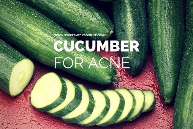 Comment utiliser le concombre pour l'acné? (9) les méthodes