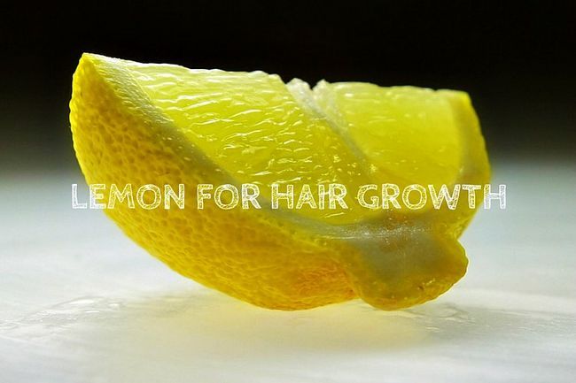 Citron pour la croissance des cheveux