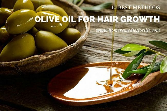 L'huile d'olive pour la croissance des cheveux
