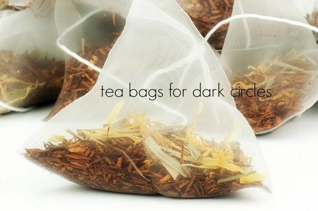 Comment utiliser les sachets de thé pour les cernes?