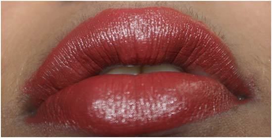rouge à lèvres look naturel