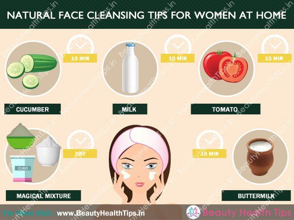 Naturel-face-nettoyage-conseils-pour-femmes au foyer