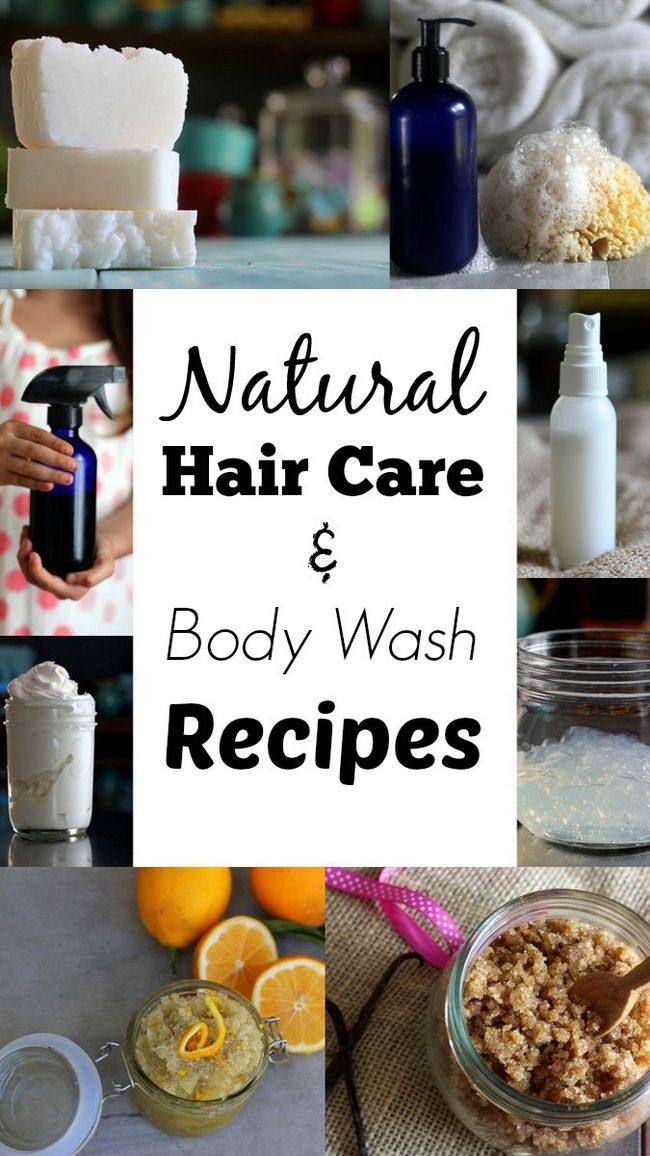 Soins des cheveux naturels et Body Wash - Certains de mes préférés essayé-et-vraies recettes, ainsi que des options pré-faites si vous don't want to make them yourself. :)