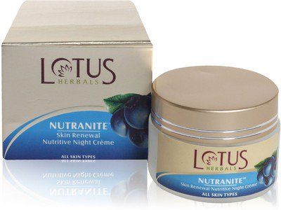 Nutranite renouvellement de la peau Crème de Lotus