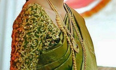 Conception chemisier Top pour pattu saris # 11