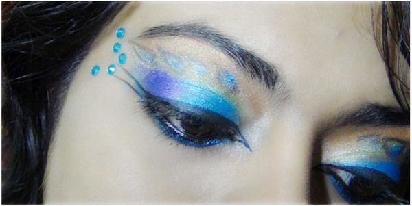 Maquillage des yeux Peacock 15