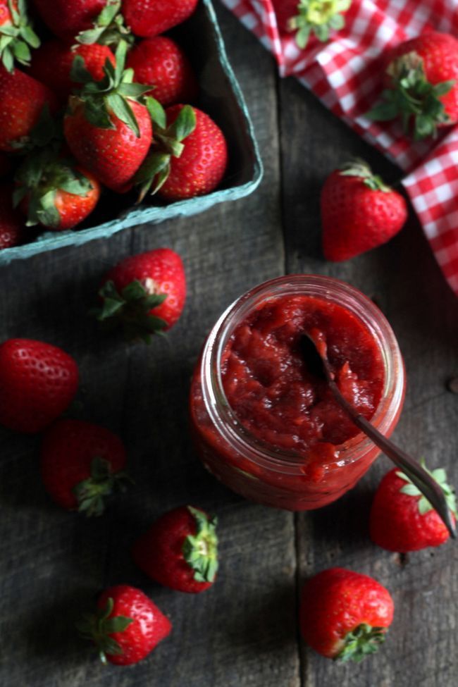 Strawberry Jam Congélateur Recette