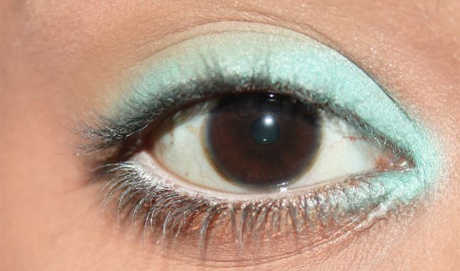 Maquillage Mint Eye Look-tutoriel (3)