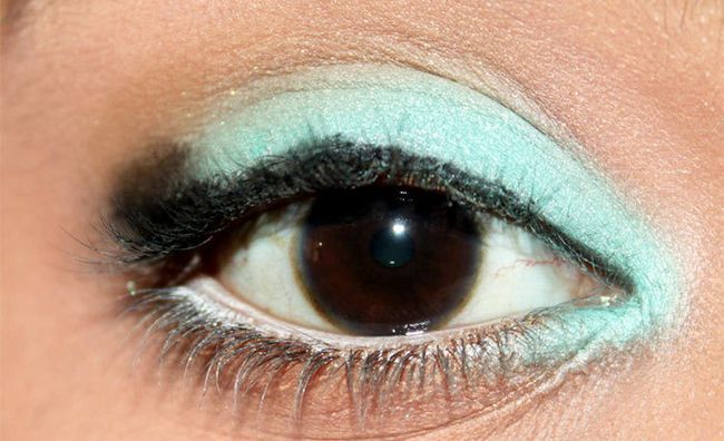 Maquillage Mint Eye Look-tutoriel (4)