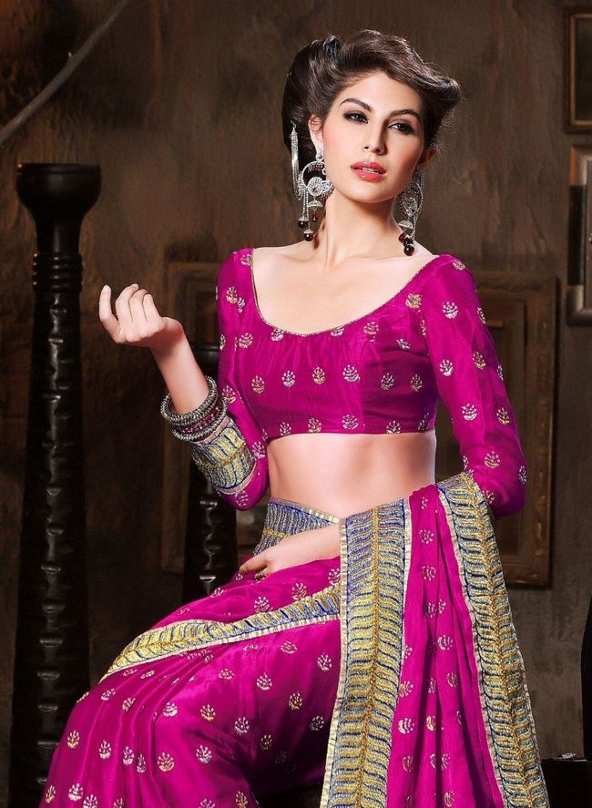 Collections de design idée blouse sari magnifique