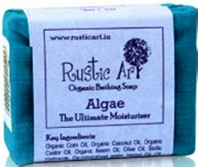Rustic Art Organic Tea Tree et Rosemary Soap, 100g