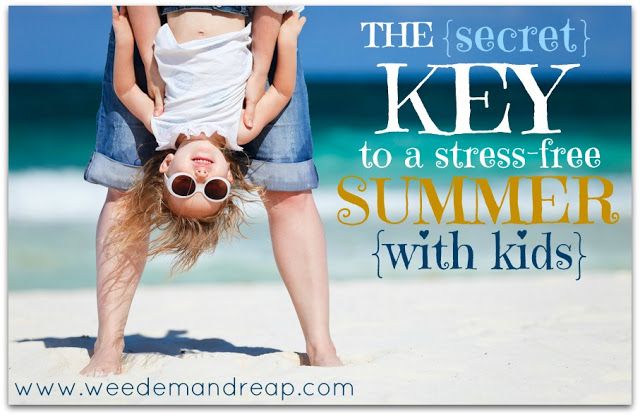 La clé secrète {} pour un été sans stress avec des enfants