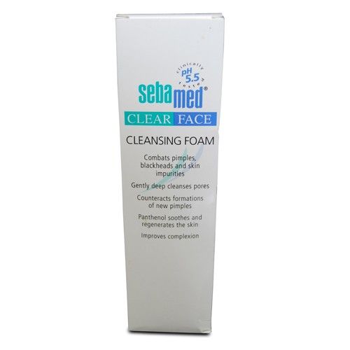 Sebamed Effacer Visage Mousse Nettoyante