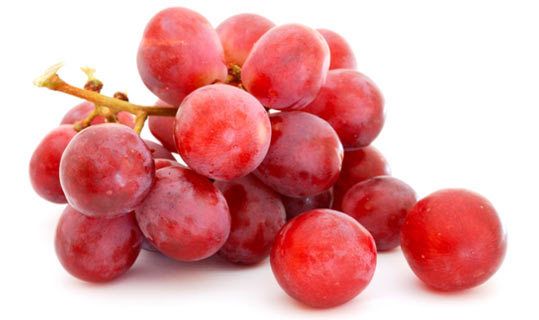 raisins rouges épépinés