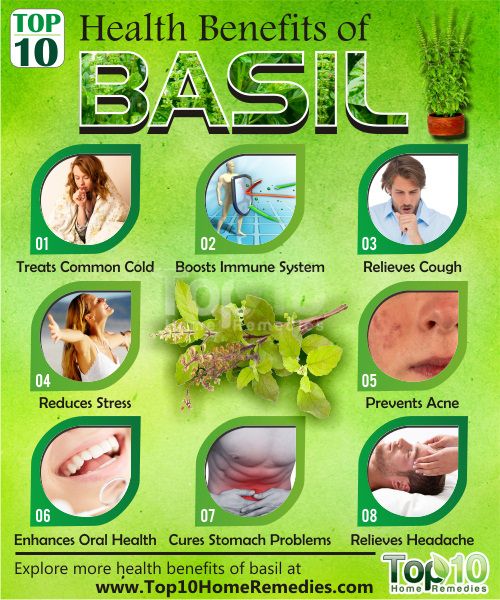 avantages pour la santé de basilic