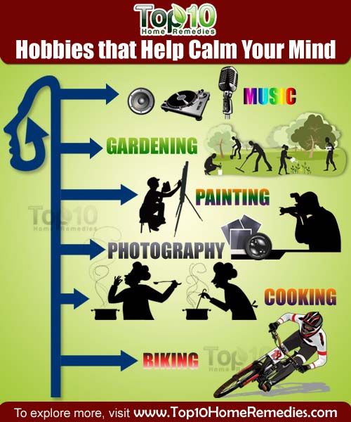hobby qui aident à calmer votre esprit
