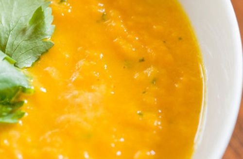 carotte et coriandre soupe
