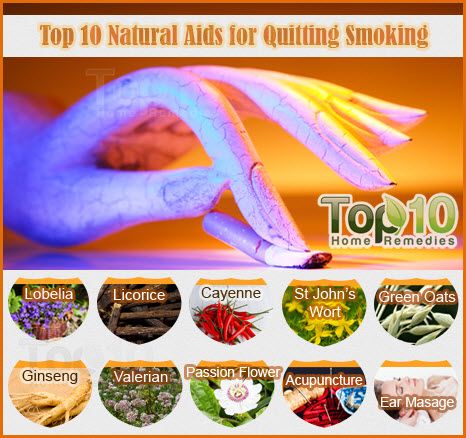 Top 10 des aides naturelles pour arrêter de fumer