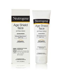 Neutrogena face bouclier d'âge lotion solaire à large spectre SPF 110