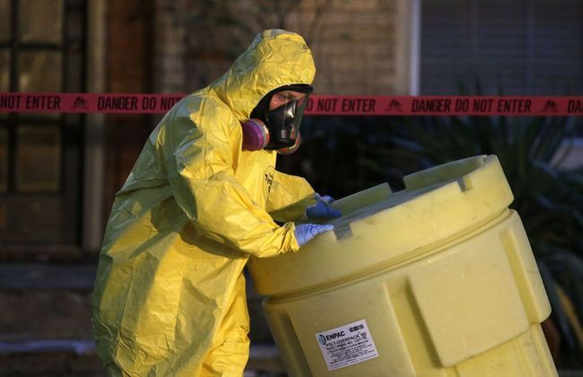 Toxiques désordre: les agences en désaccord sur l'élimination des déchets ebola