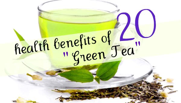 20 Avantages pour la santé du thé vert