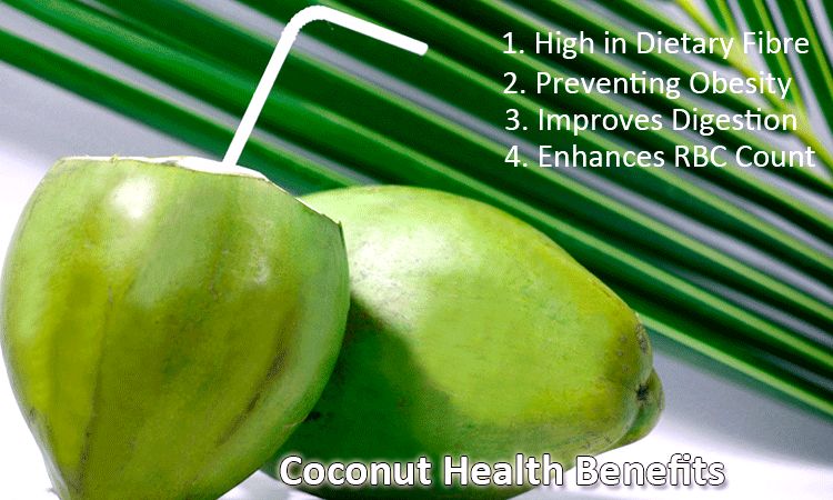 5 Bienfaits pour la santé de la noix de coco