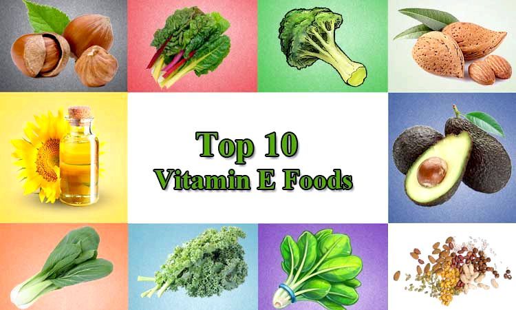 Top 10 vitamine E Foods