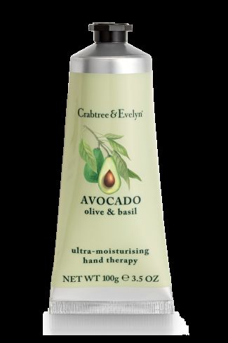 Arbre de crabe et Evelyn avocat, d'olive et basilic Ultra Hand Therapy Nourrissant