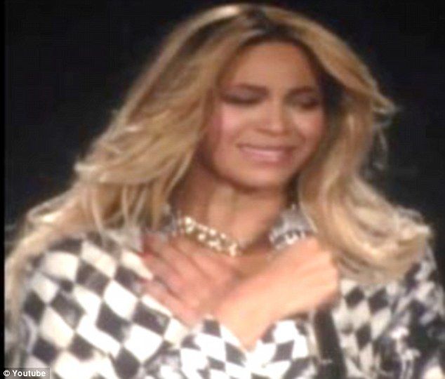 Beyonce termine sa perruque arraché tournée avec un adieu en larmes