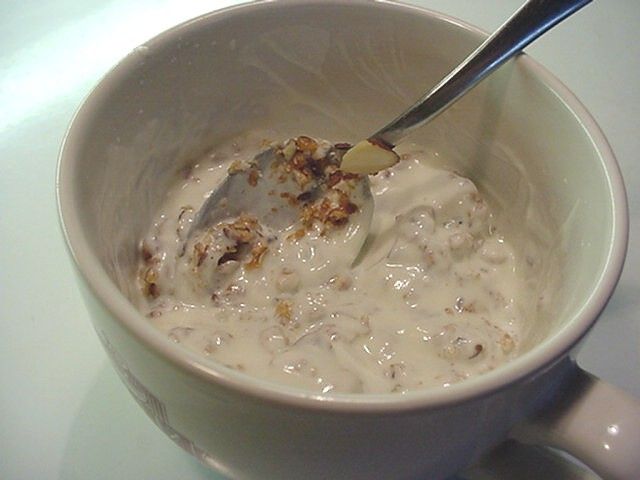 Yogourt et aux amandes