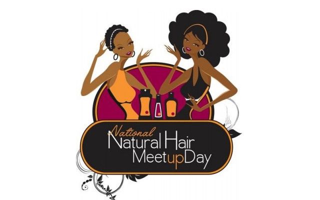 Cheveux Meetup Journée internationale naturel
