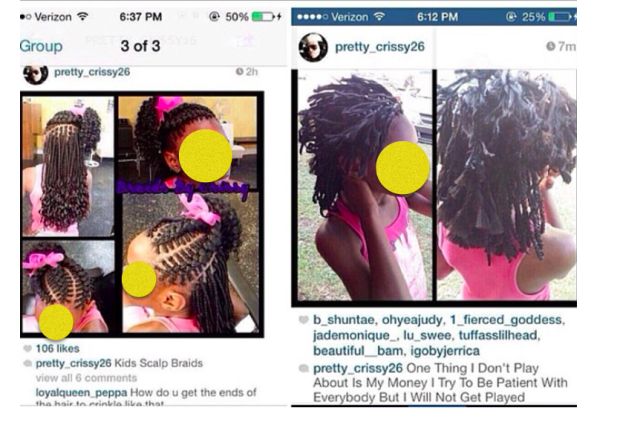 Coiffeur Cut Out Tresses