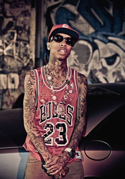 battage cheveux tyga