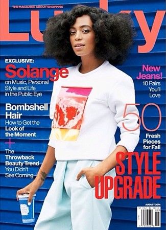 Solange Knowles chanceux Mag