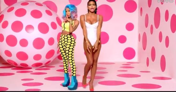 Hype cheveux Nicki Minaj et Cassie