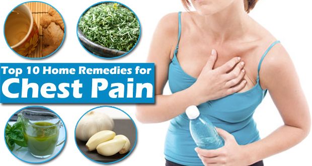 Top 10 des remèdes maison pour les douleurs à la poitrine