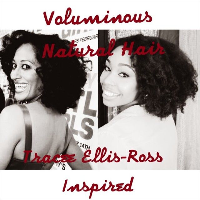 Tracee Ellis Ross-inspiré de grands cheveux naturelle