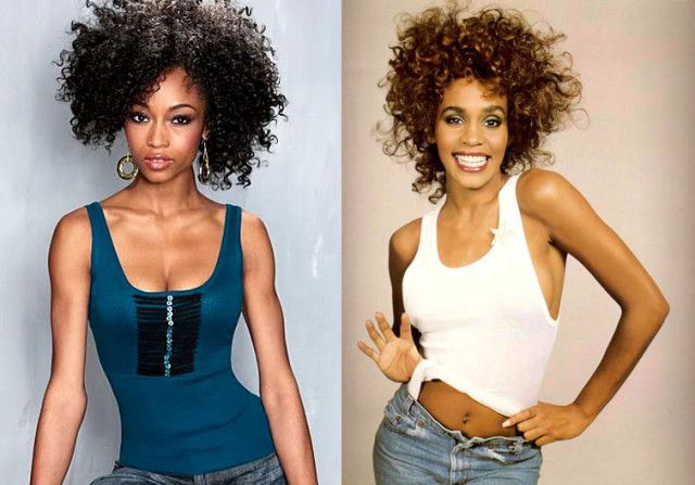 Yaya DaCosta et Whitney Houston